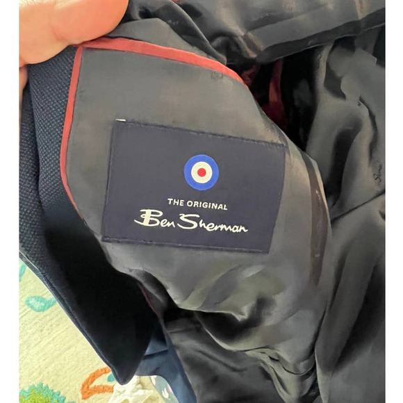 NWOT BEN SHERMAN MEN'S TWO-BUTTON NOTCH LAPEL JACKET SIZE 42R - Picture 6 of 6